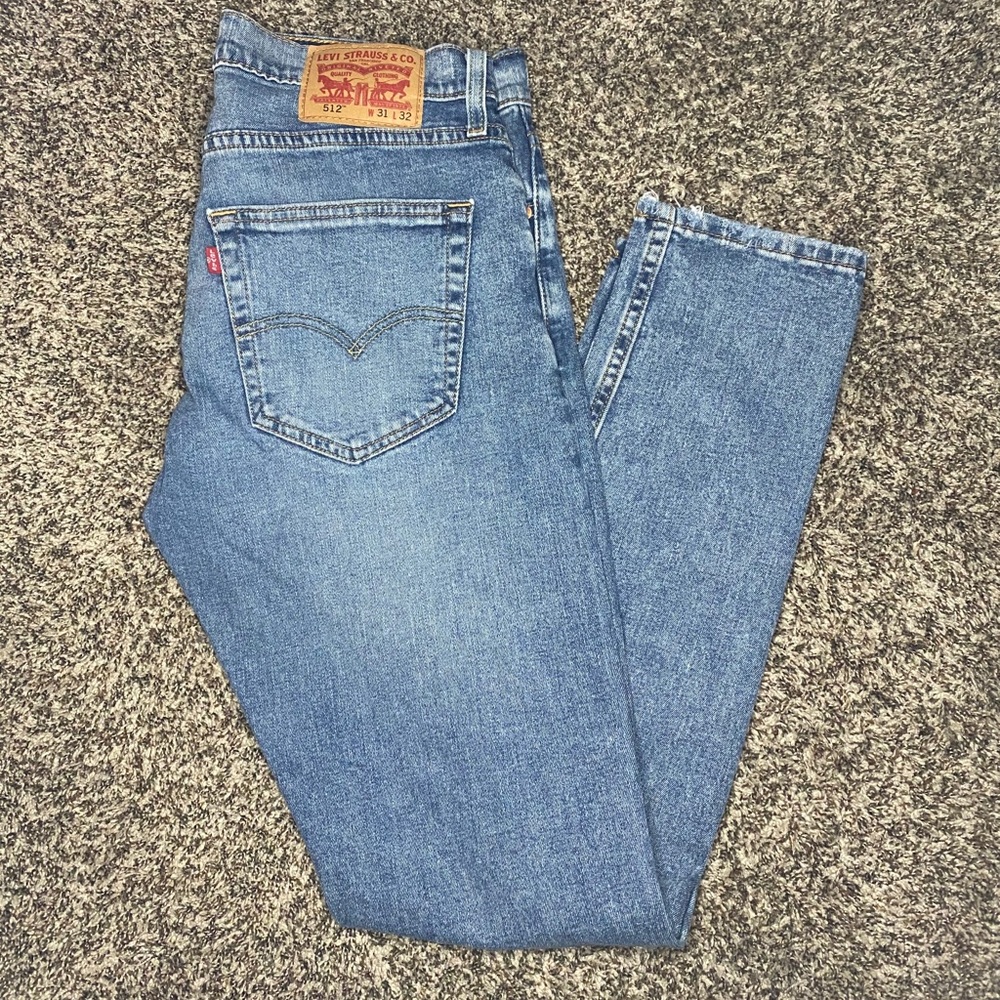 Levi's Slim Jeans Blue Men's Straight Leg